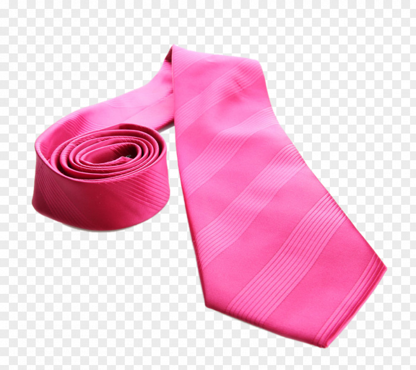 Red Tie Necktie Pink PNG