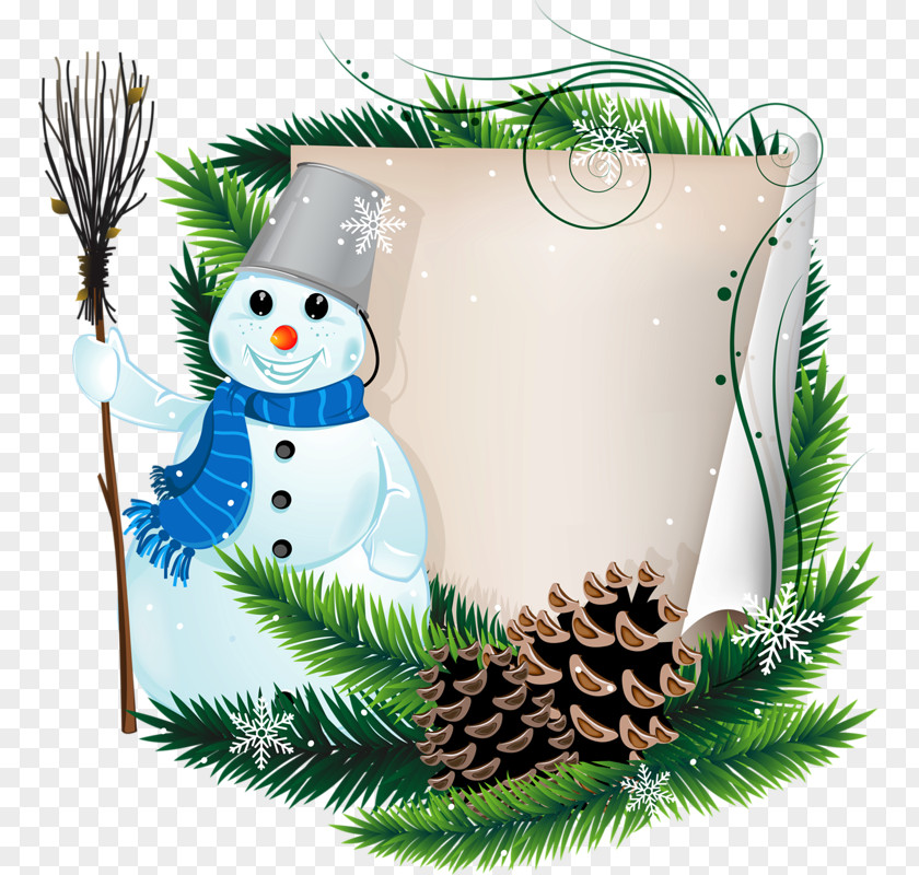 Take A Broom Snowman New Year Paper Holiday Christmas PNG