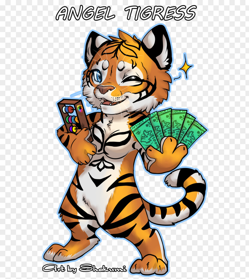 Tiger Clip Art Cat Illustration Cartoon PNG