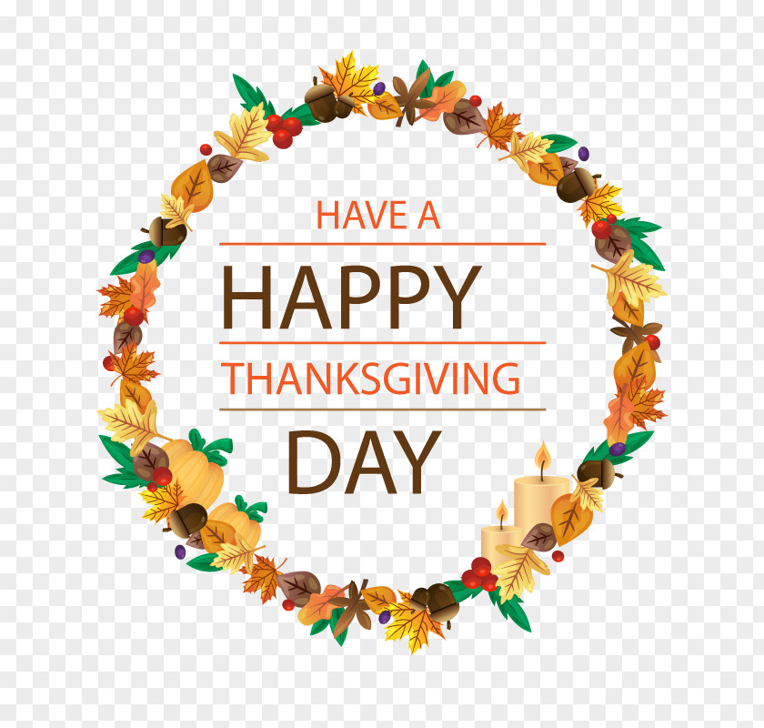 Vector Thanksgiving Android Greeting Card Mobile App PNG