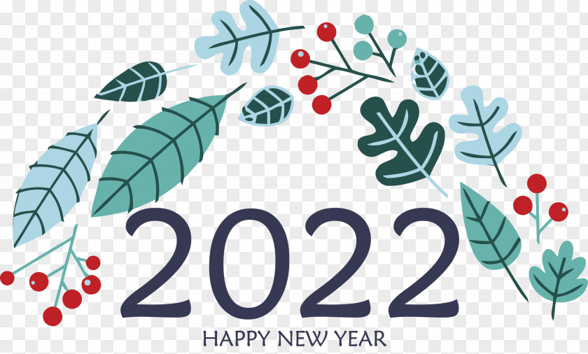 2022 Happy New Year PNG