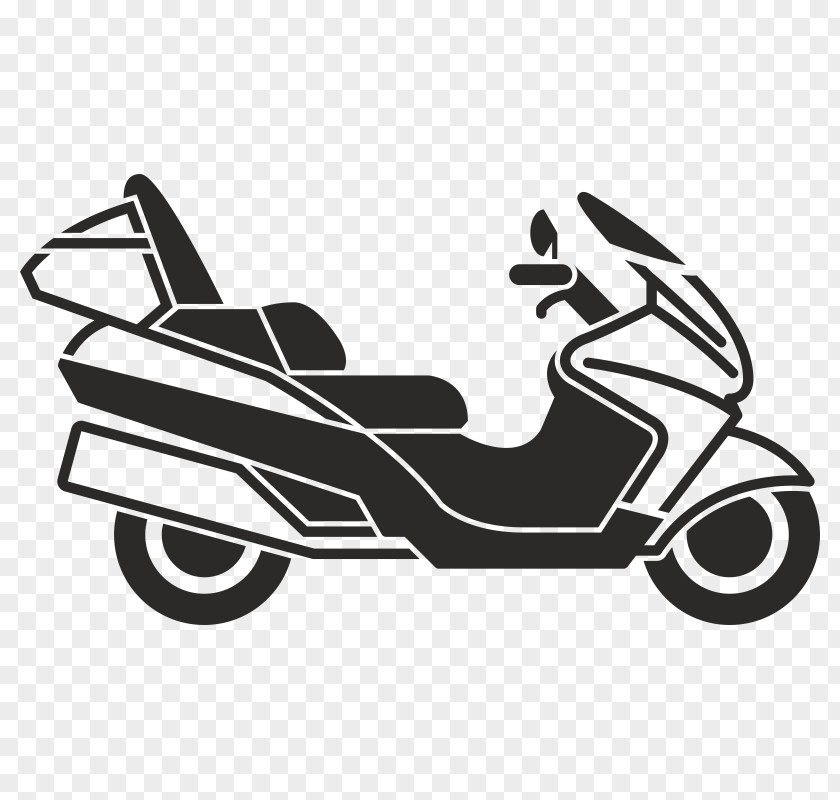 Car Motorcycle Bicycle Scooter PNG