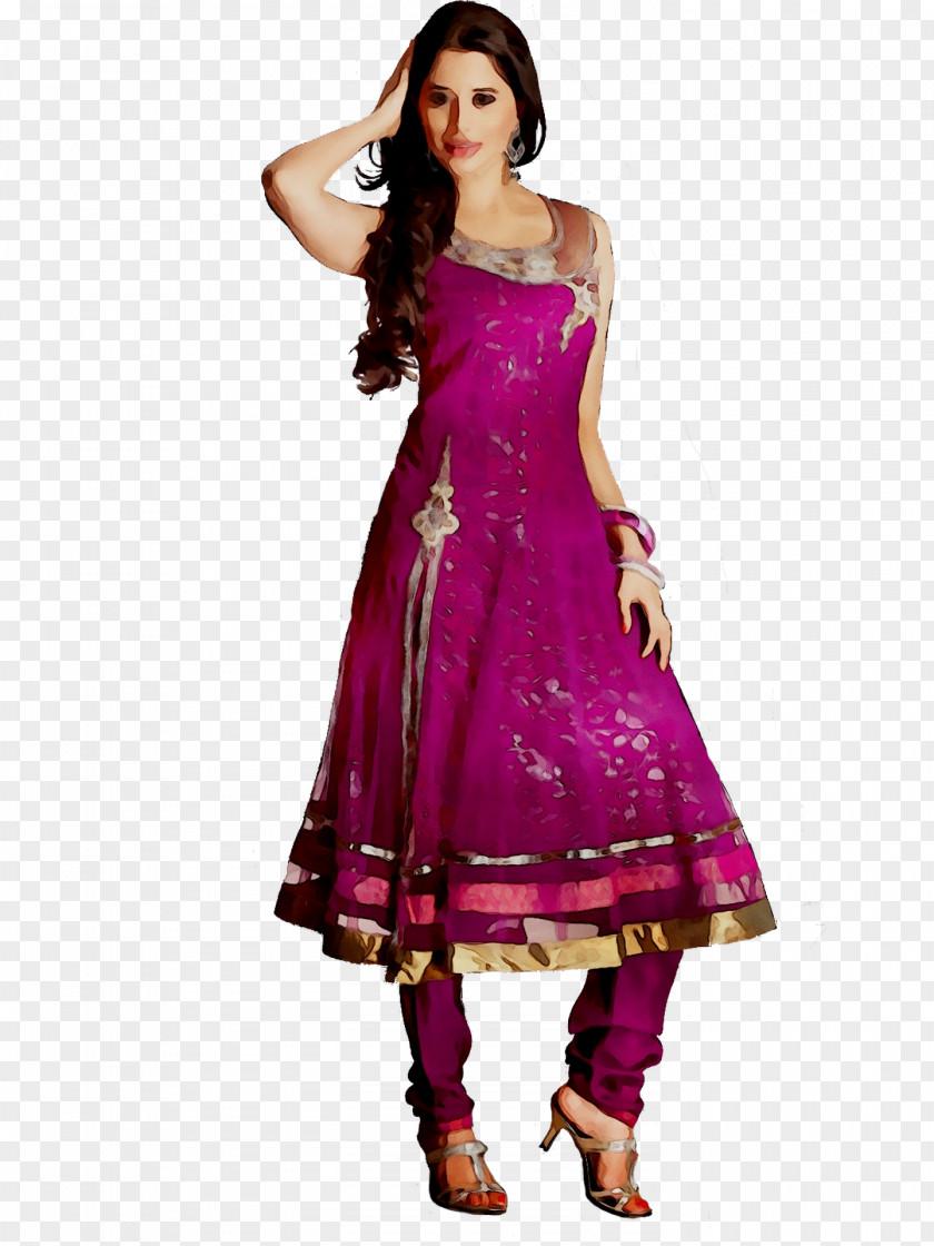 Dress Fashion Design Gown Purple PNG