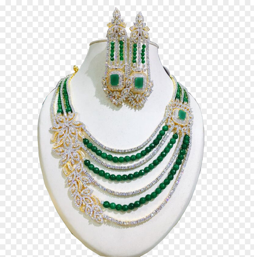 Jewelry Clothes Necklace Emerald Jewellery Gemstone Diamond PNG