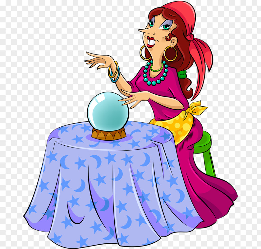 Look At The Crystal Ball Witch Fortune-telling Royalty-free Clip Art PNG