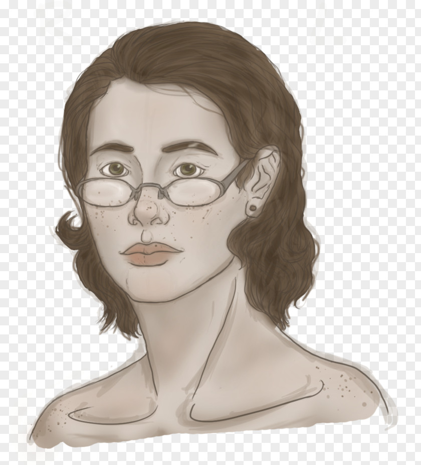 Self Portrait Nose Glasses Chin Jaw PNG