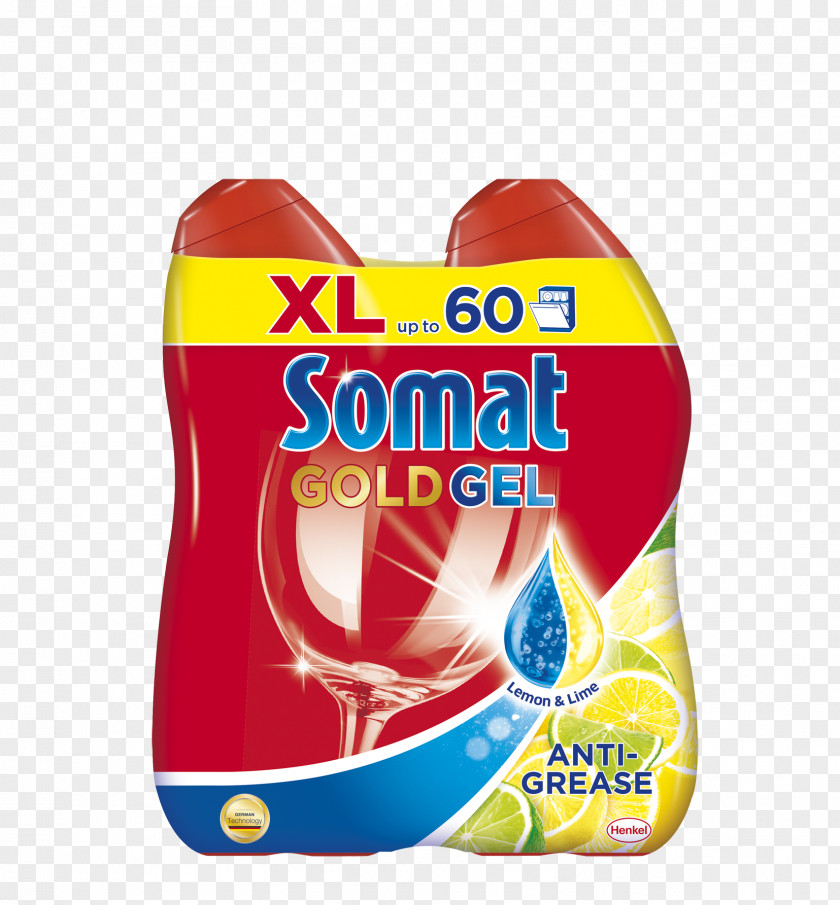 SOMAT Machine Cleaner 3 Pcs Dishwasher Gel Tableware PNG