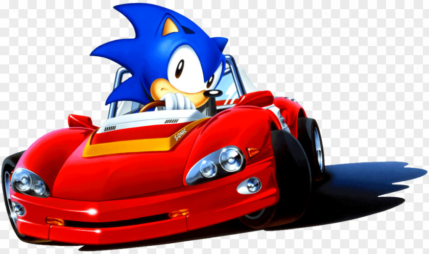 Sonic Drift 2 & Sega All-Stars Racing Transformed Knuckles PNG