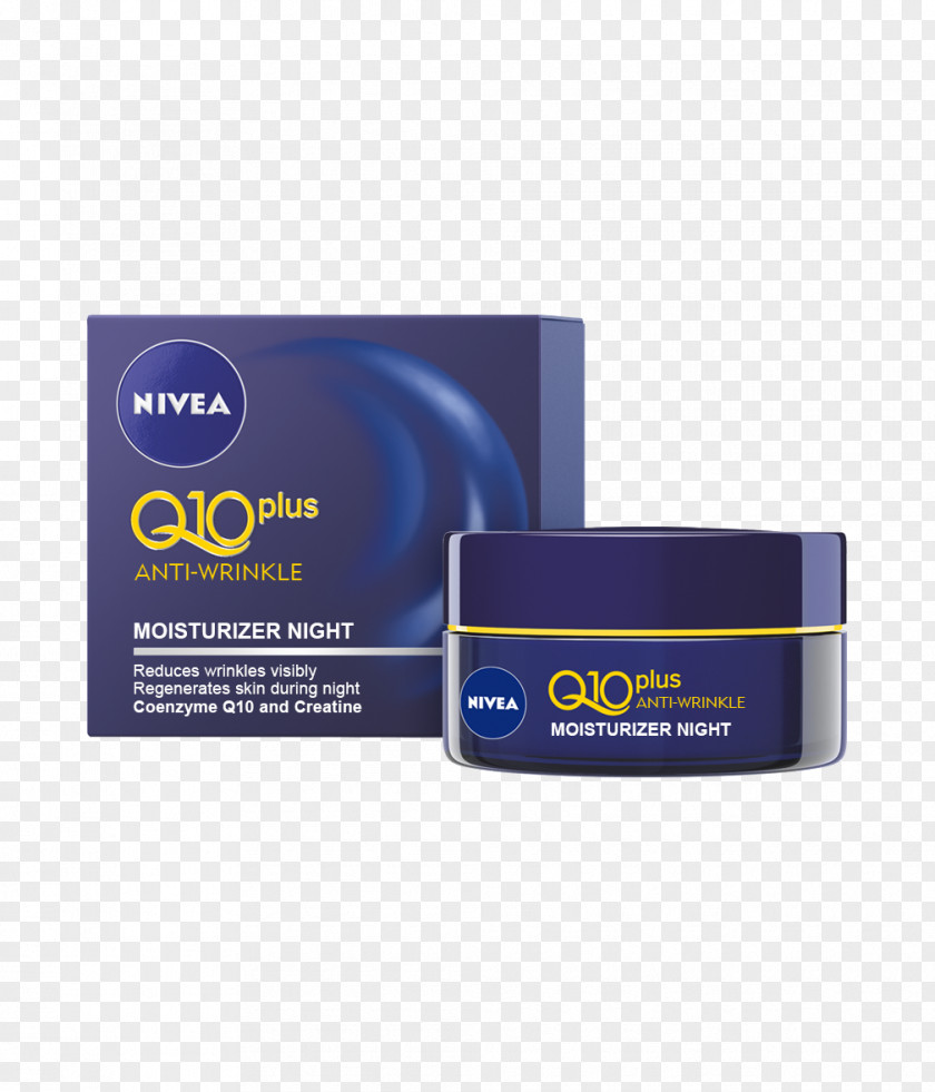 Face NIVEA Q10 Plus Anti-Wrinkle Day Cream Night Anti-aging PNG