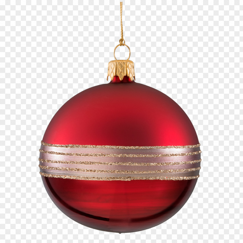Floating Glass Balls Decorative Christmas Ornament Bombka Day Bauble Red PNG