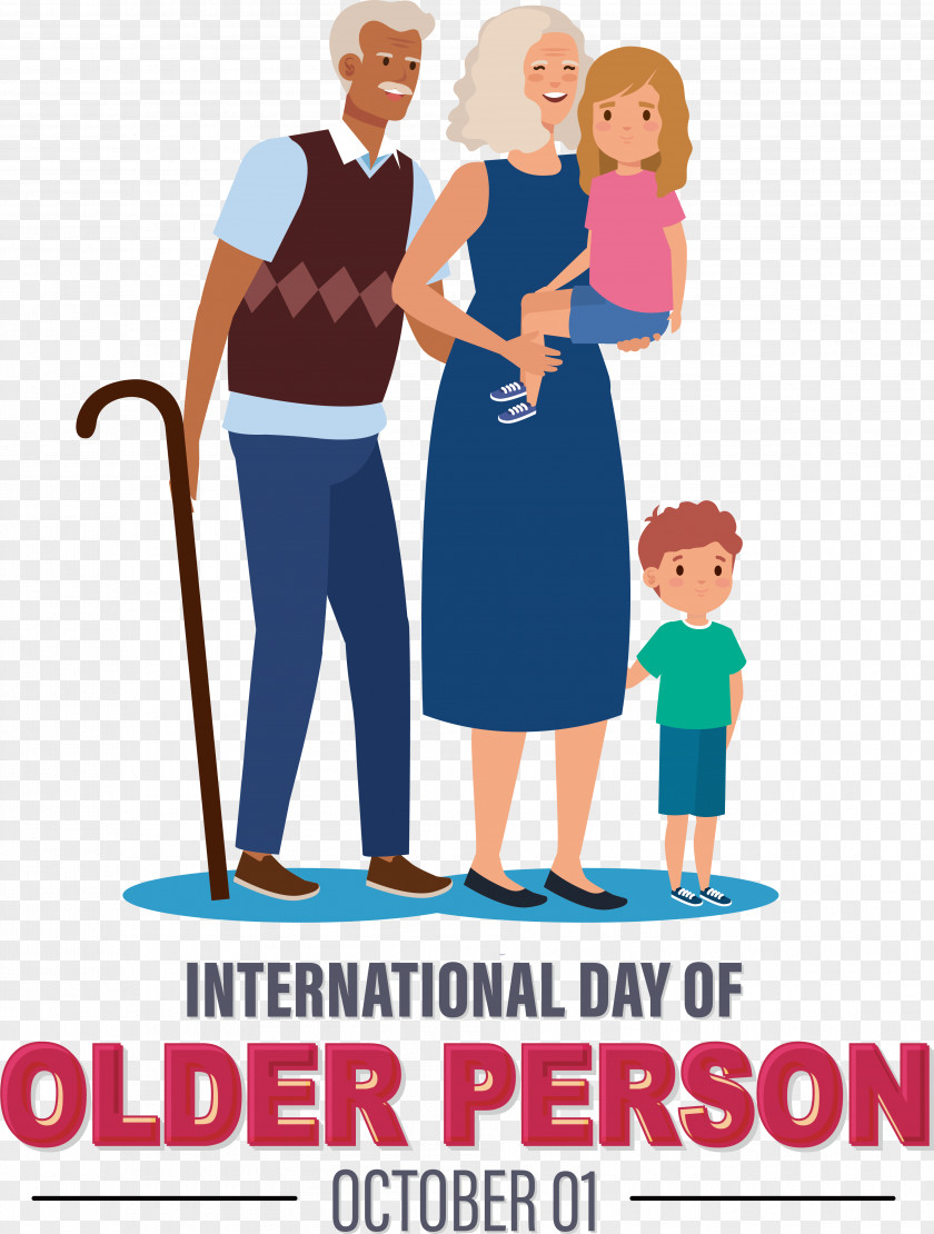 International Day Of Older Persons International Day Of Older People Grandma Day Grandpa Day PNG