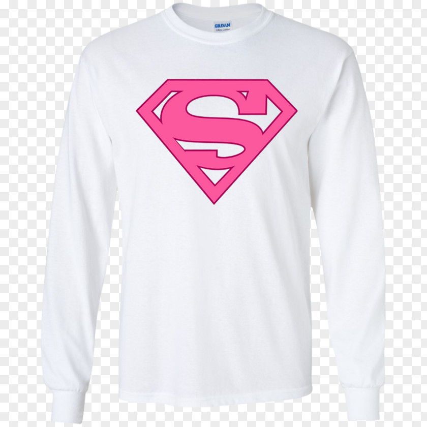 Pink Shirt Superman Logo T-shirt Batman Superhero PNG