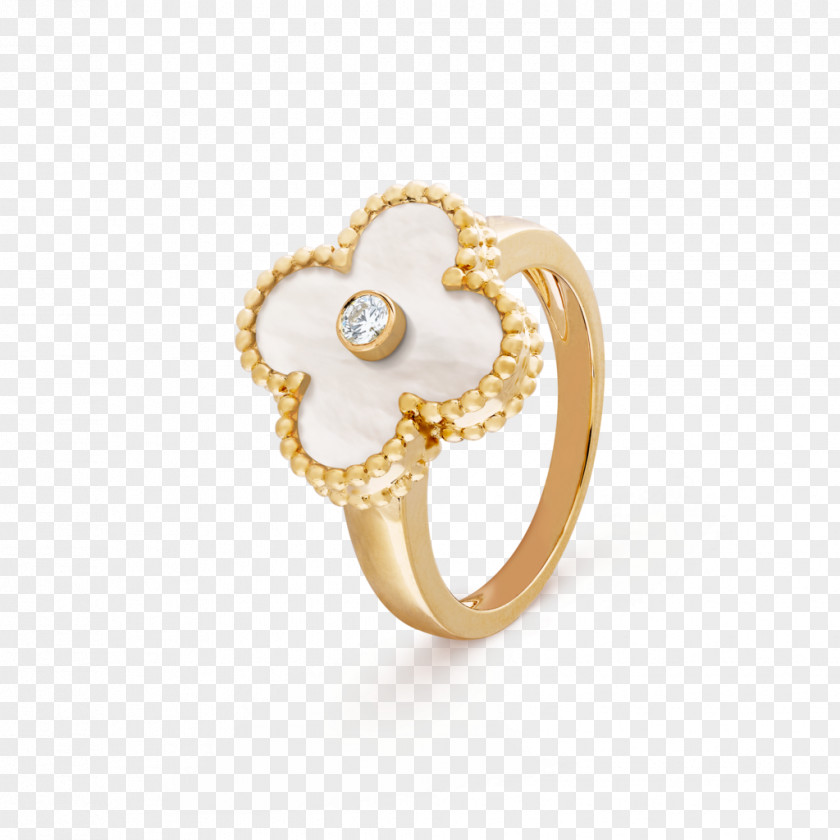 Ring Alhambra Engagement Van Cleef & Arpels Jewellery PNG
