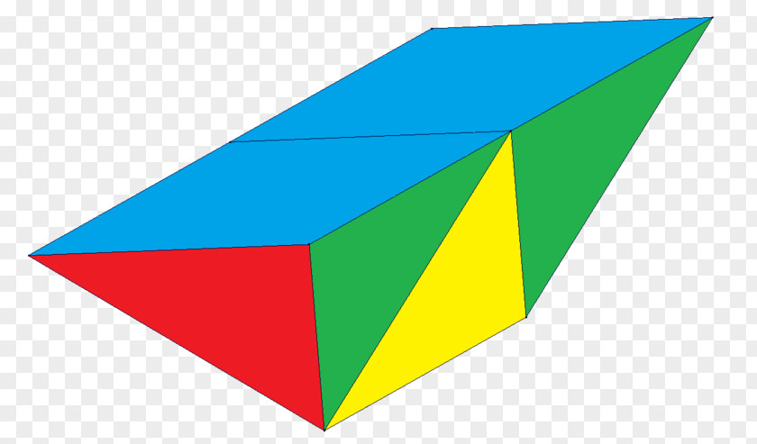 Triangle Wedge Geometry Wikipedia Elongated Octahedron PNG