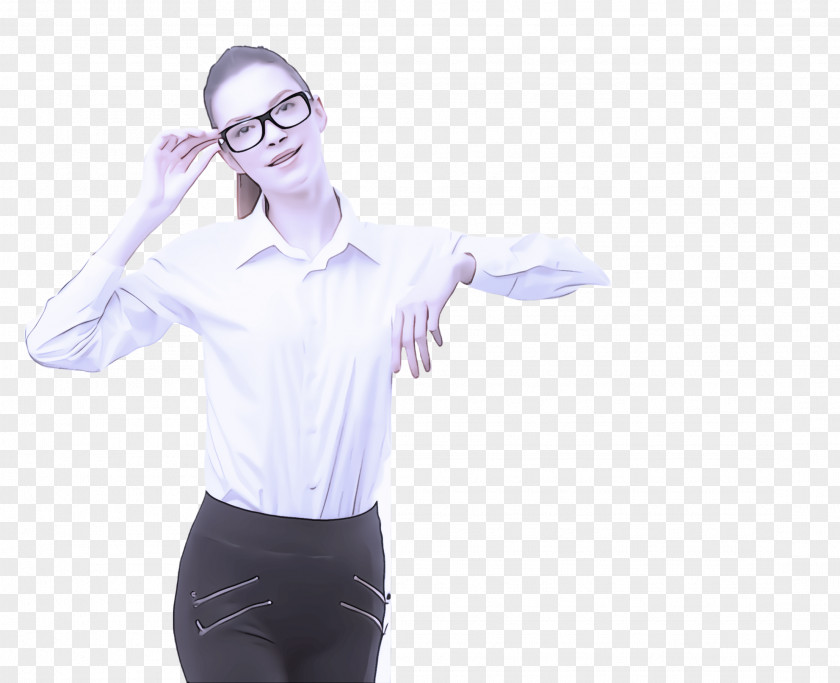 Glasses Gesture PNG