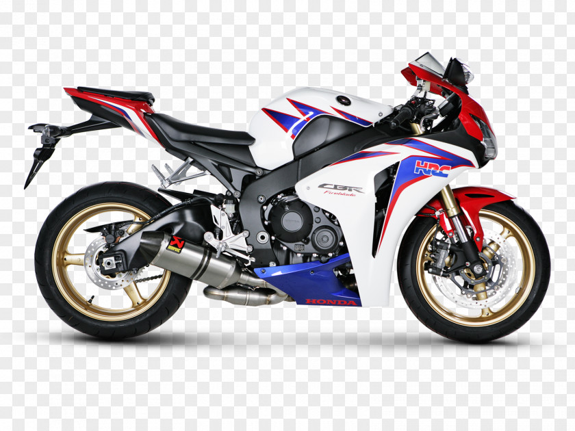 Honda Exhaust System CBR1000RR Akrapovič Motorcycle PNG