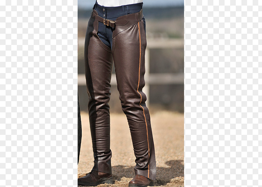 Jeans Leather Chaps Leggings Jodhpurs PNG