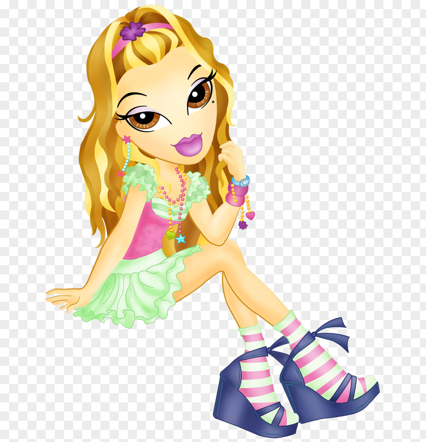 Barbie Character Figurine Clip Art PNG