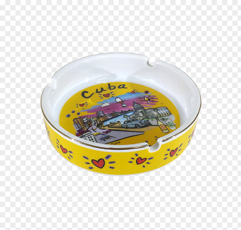 Cuban Five Ashtray Tableware PNG