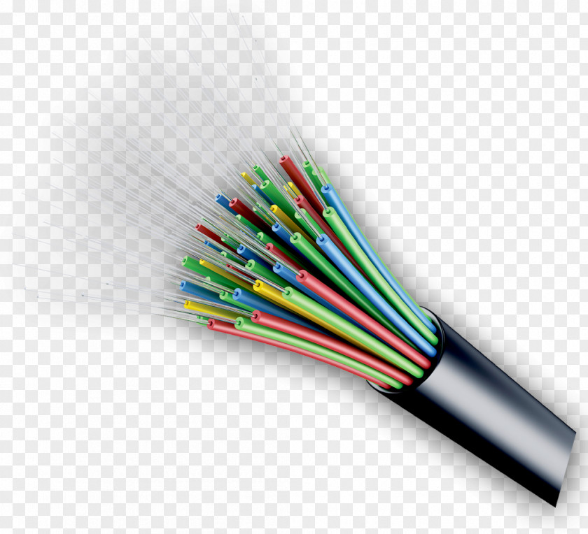 Electrical Cable Optical Fiber Internet PNG