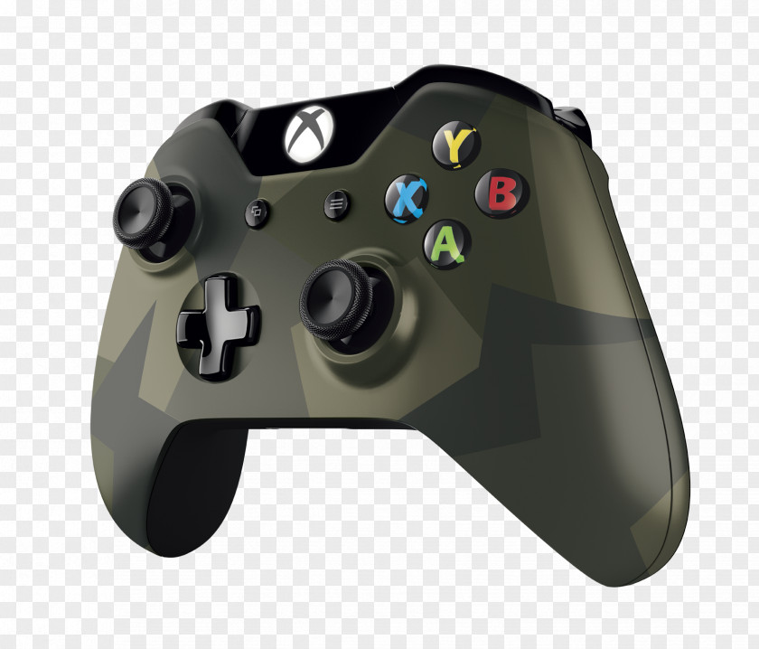 Gamepad Xbox One Controller 360 Game Controllers Military PNG