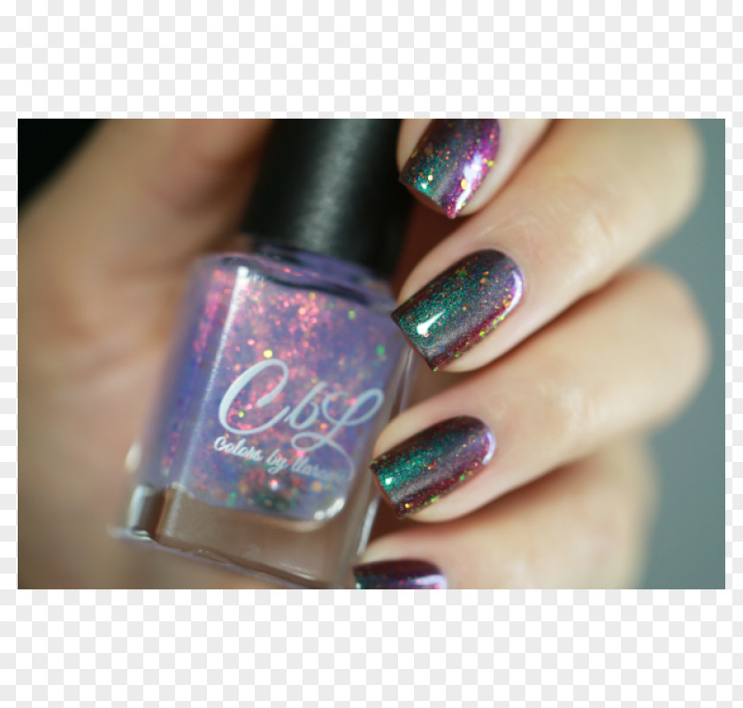 Nail Polish Llarowe Color Iridescence PNG