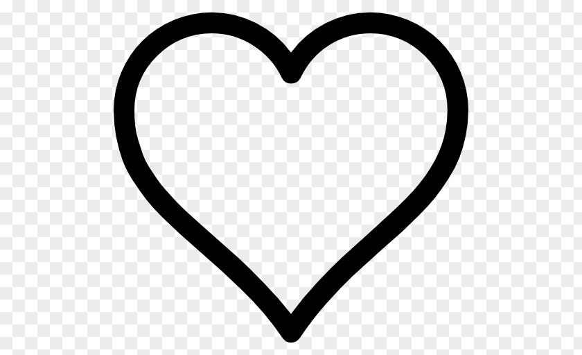 Outline Heart Shape Or Love Art Download Clip PNG