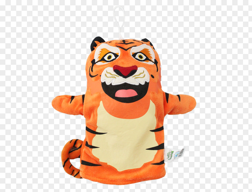 Tiger Upin Hand Puppet Stuffed Animals & Cuddly Toys PNG