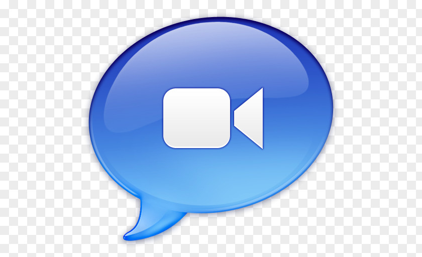 IChat Video Electric Blue Computer Icon Symbol PNG