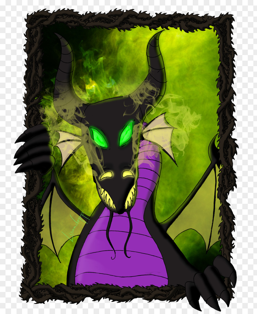 Maleficent Cartoon Legendary Creature PNG