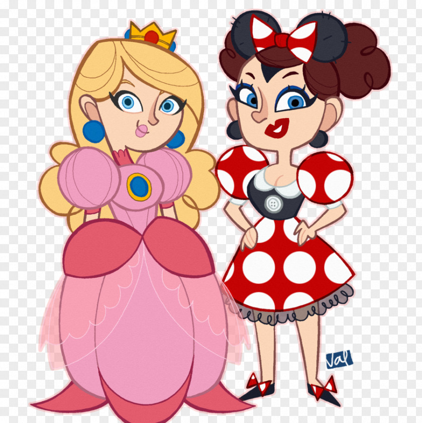Minnie Princess Mouse Mickey Peach Disney PNG