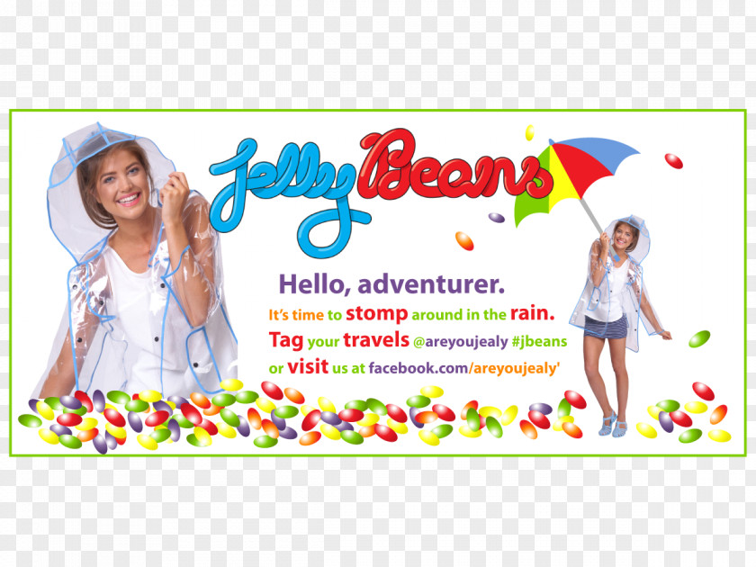 Modern Flyer Jelly Bean Happiness Party PNG