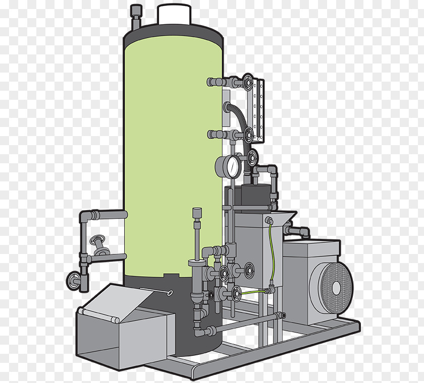 Steam Engine Machine Boiler Turbine PNG