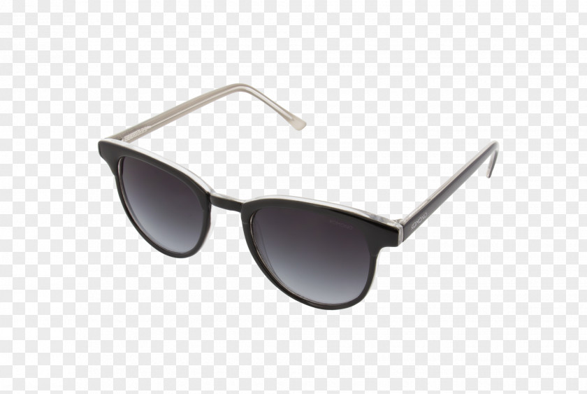 Sunglasses KOMONO White Randolph Engineering Green PNG