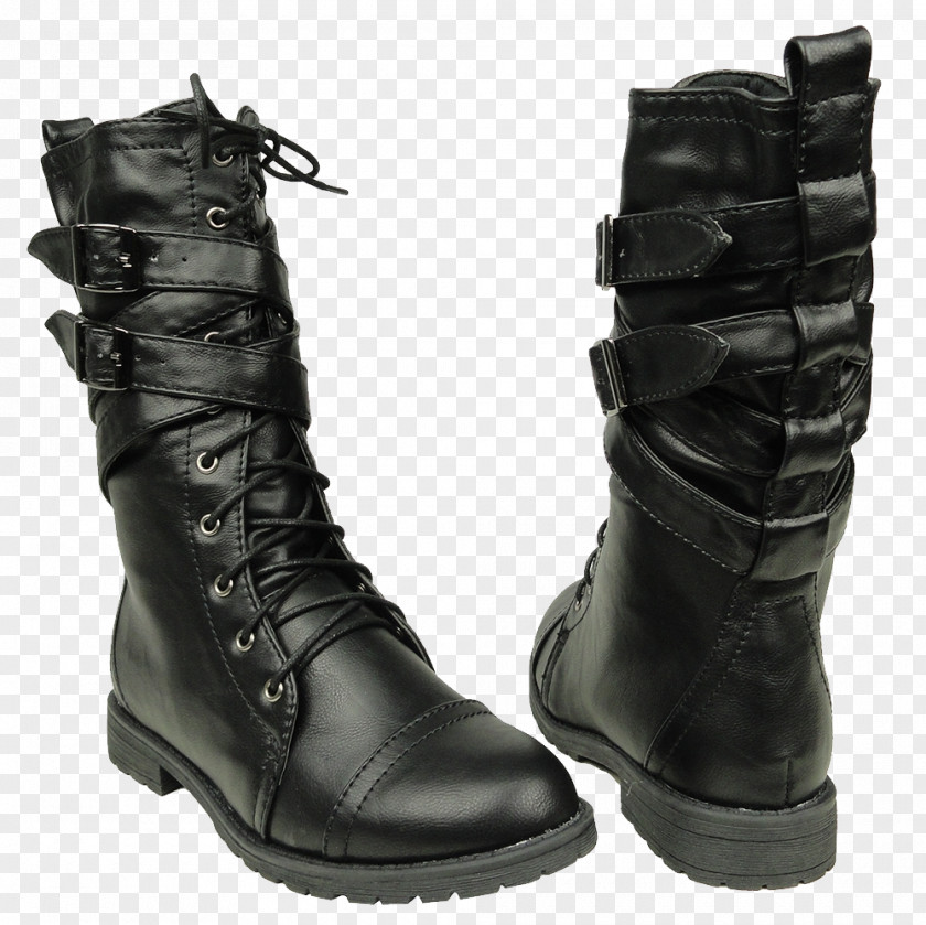 Black Boots Image Motorcycle Boot Shoe Combat PNG