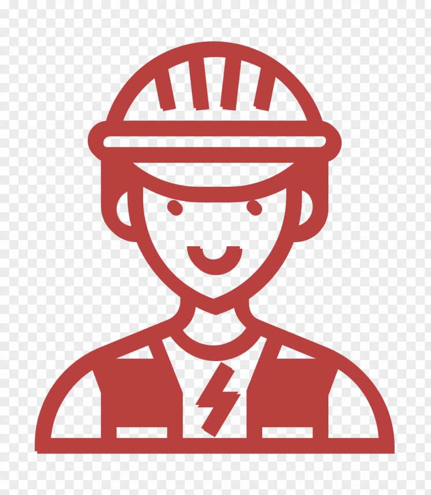 Electrician Icon Technician Careers Men PNG