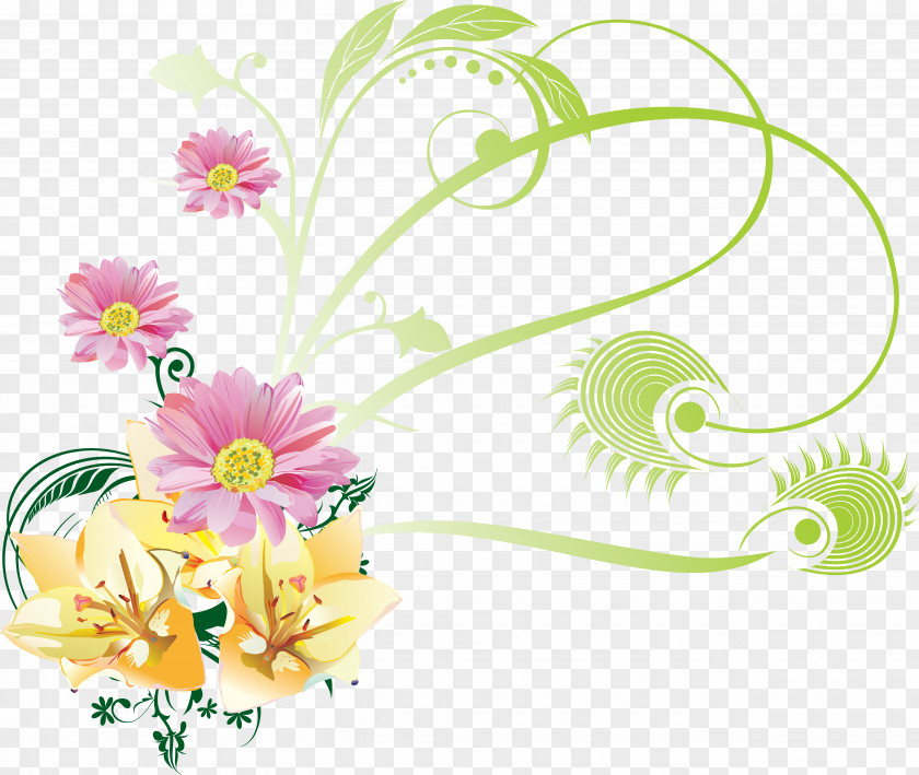 Flower Floral Design Clip Art PNG