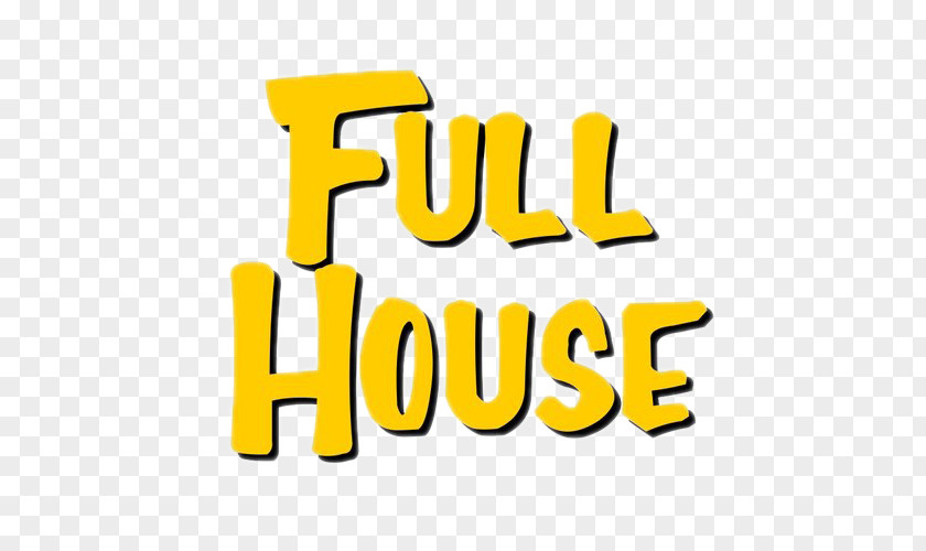 Full House Da Nang Logo Brand Yellow Number PNG