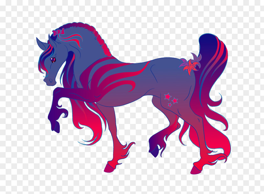 Purple Pony Mustang DeviantArt Artist PNG