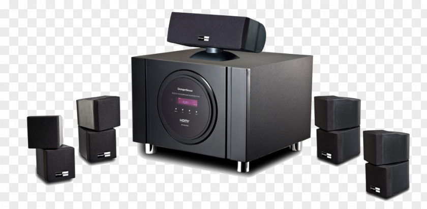 Subwoofer Home Theater Systems 5.1 Surround Sound Cinema PNG