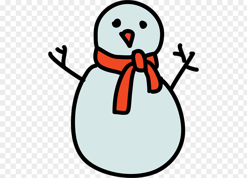 Cartoon Snowman ICO Icon PNG