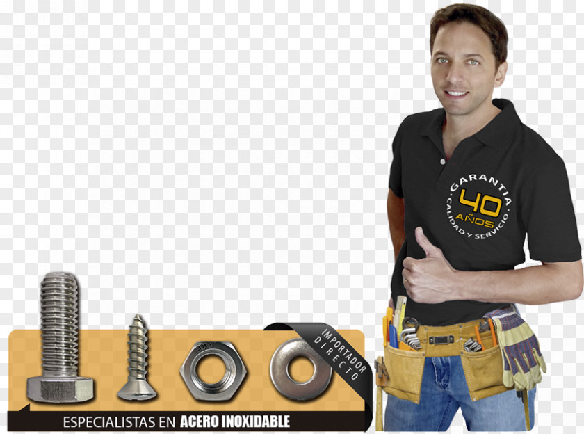 Nacho TIGER Bulonera S.A T-shirt Information Screw Tool PNG