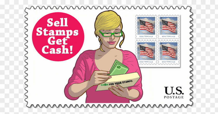 Sell ​​the Stamp Postage Stamps Mail United States Postal Service Advertising Campaign Sales PNG