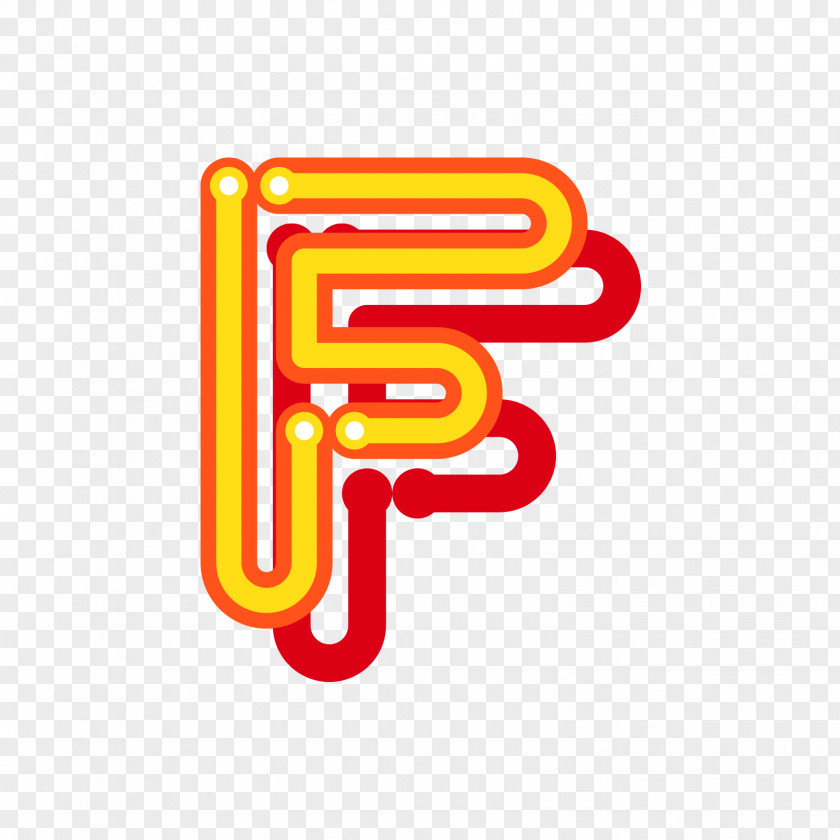 Yellow Capital Letters F Letter Case All Caps Icon PNG
