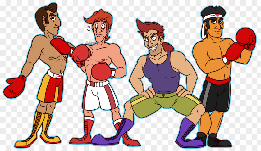 Boxing Punch-Out!! Glove Art PNG