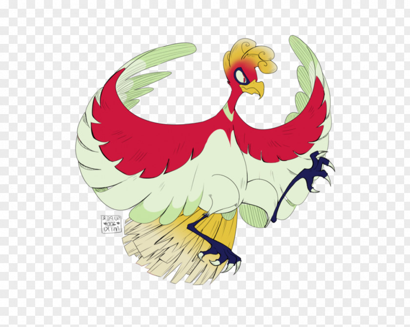 Flame Bird Drawing Fan Art PNG