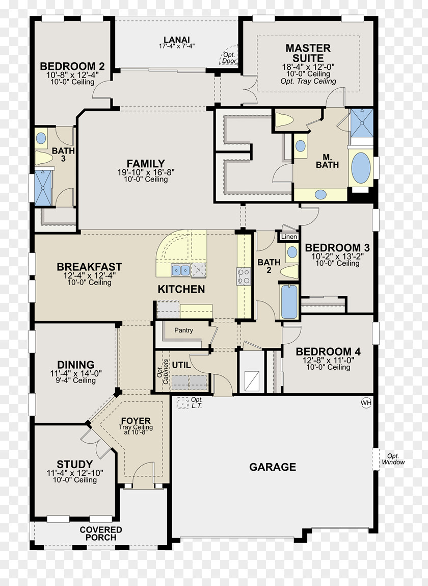 Modern Home Floor Plan Line Angle PNG