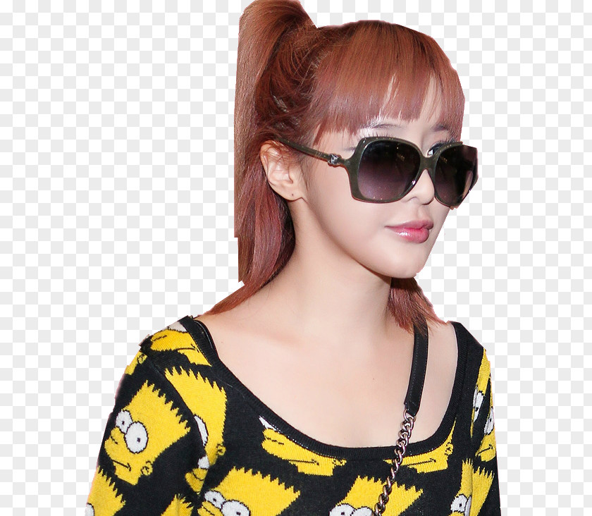 Park Bom 2NE1 Photography Sunglasses PNG