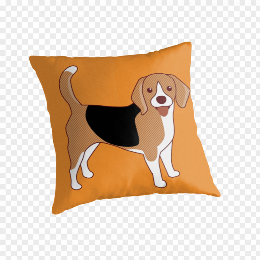 Pillow Dog Breed Beagle Throw Pillows Cushion PNG