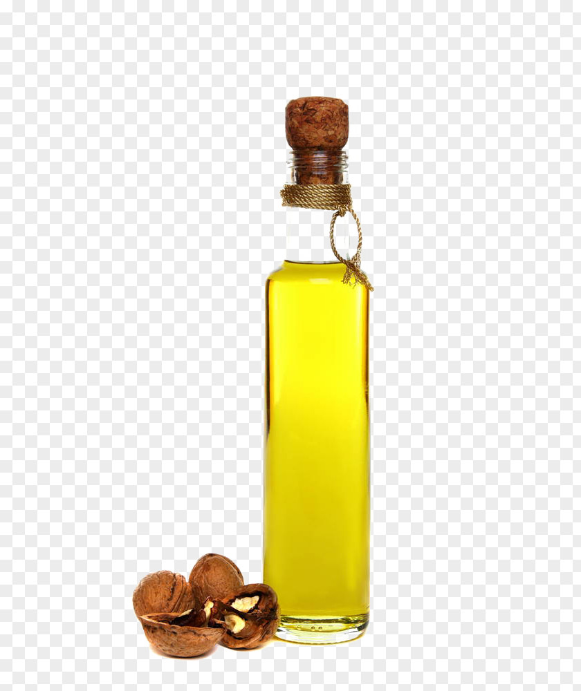 The Blend Oil In Bottle Walnut Cooking Oils PNG